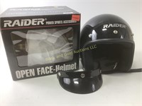 Raider open face helmet size s