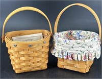 2 Longaberger Baskets