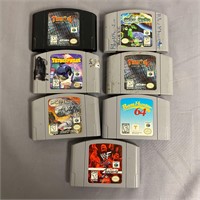 Nintendo 64 Game Lot of 7 - UNTESTED
