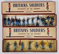 Britains Confederate & Union Infantry #2060 & 2059