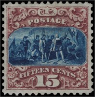 US stamp #129 Mint OG VF/XF Sound PF cert CV $1350