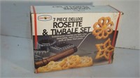 NIB Rosette and Timbale Set
