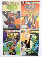 (4) Charlton Comics GHOSTLY TALES