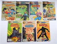 (7) Charlton Comics HAUNTED LIBRARY
