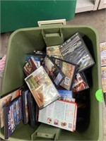 TOTE OF DVD MOVIES