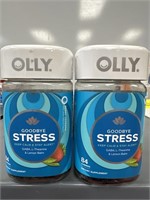 2Pk Olly Goodbye Stress Gummies
