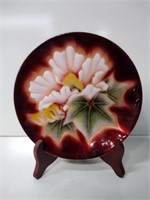 Ando Cloisonne Floral Plate