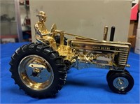 Gold John Deere Collector Tractor