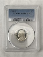 1980-S Graded Jefferson Nickel