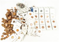 Coin 7 LB  Canadian Penny 2X2 Flips-BU