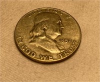1952 Franklin Half Dollar Coin