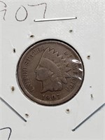 1907 Indian Head Penny