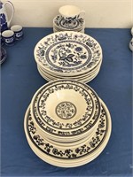 Blue and White Dish Sets 2 Different Styles 30