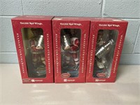 3 Detroit Red Wings Bobble Heads