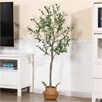 TN9000  Art Olive Plants - 4 FT Fake Tree