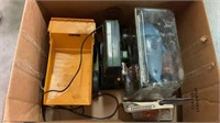 Box lot includes remote control caterpillar dump