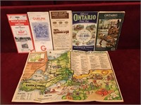 6 Old Road Maps