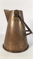Copper Oil Can with Handle
