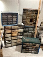 Parts Sorting Cabinets w/ Misc Hardware