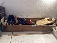 Long Wooden Crate Mole Traps & Miscellaneous