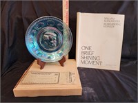 Kennedy  Commemorative Book & Plate