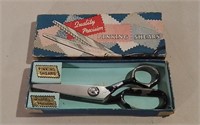 Vintage Quality Precision Pinking Shears W/