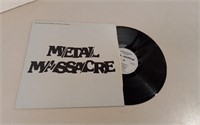 1982 Metal Massacre LP Record