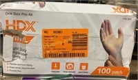 HDX Vinyl Gloves 100ct One Size
