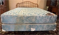 Queen Size Headboard & Serta Bed