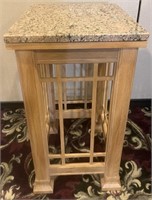 Thomasville American Revival Marble Top Table