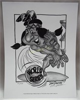 1999 Cleveland Indians Dick Dugan Ltd Ed Art Print