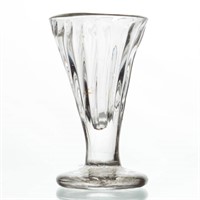PATTERN-MOLDED TOY DRINKING GLASS, colorless,