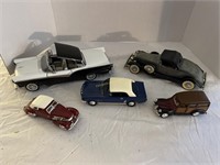 5 Model cars