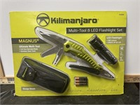 Kilimanjaro Multi-Tool LED Flashlight Set