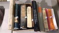 Group of vintage books including the annotated