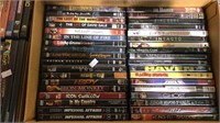 Box lot of 35+ DVDs