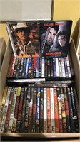 Box a lot of 45+ DVDs