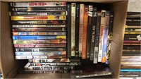 Box lot of 30 DVDs