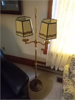 Vintage Double Light Floor Lamp