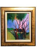 Itzchak Tarkay original signed acrylic art