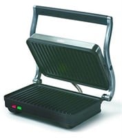 Salton Stainless Steel Electric Panini Press Grill