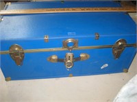 Cool, Bright Blue Decorative Trunk