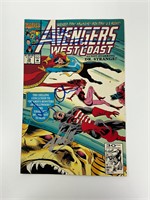 Autograph COA Wesr Coast Avengers #79 Comics