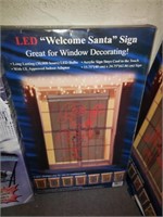 Welcome Santa Sign In Box