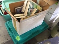 Tote & box full books
