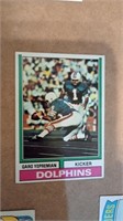 1974 TOPPS #340 Garo Yepremian Gorgeous