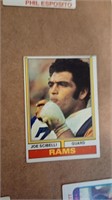 1974 Topps #257 Joe Scibelli Rams ROOKIE American