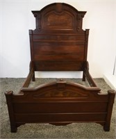 VICTORIAN DOUBLE BED - 78" TALL HEADBOARD