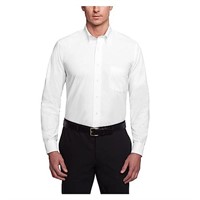 Size 18 Van Heusen Men's Dress Shirt Oxford Solid