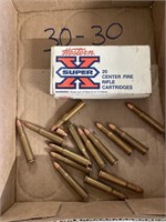 30 rounds of 30-30 Winchester 150 GR